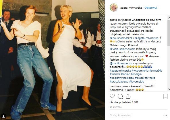 Agata Młynarska i Paulina Smaszcz-Kurzajewska / Instagram Agaty Młynarskiej