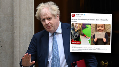 Siedmiolatka chce przeprosin od Borisa Johnsona. "To nie jest usprawiedliwienie"