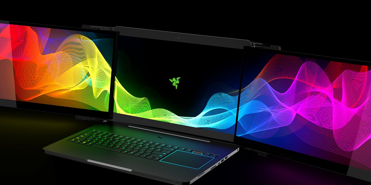 Project Valerie firmy Razer. Dwa prototypy takich laptopów zostały skradzione w trakcie targów technologicznych CES 2017 w Las Vegas