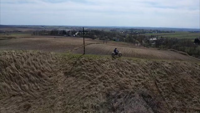 Szaleńcza jazda po rezerwacie. Motocyklista jest już w rękach policji