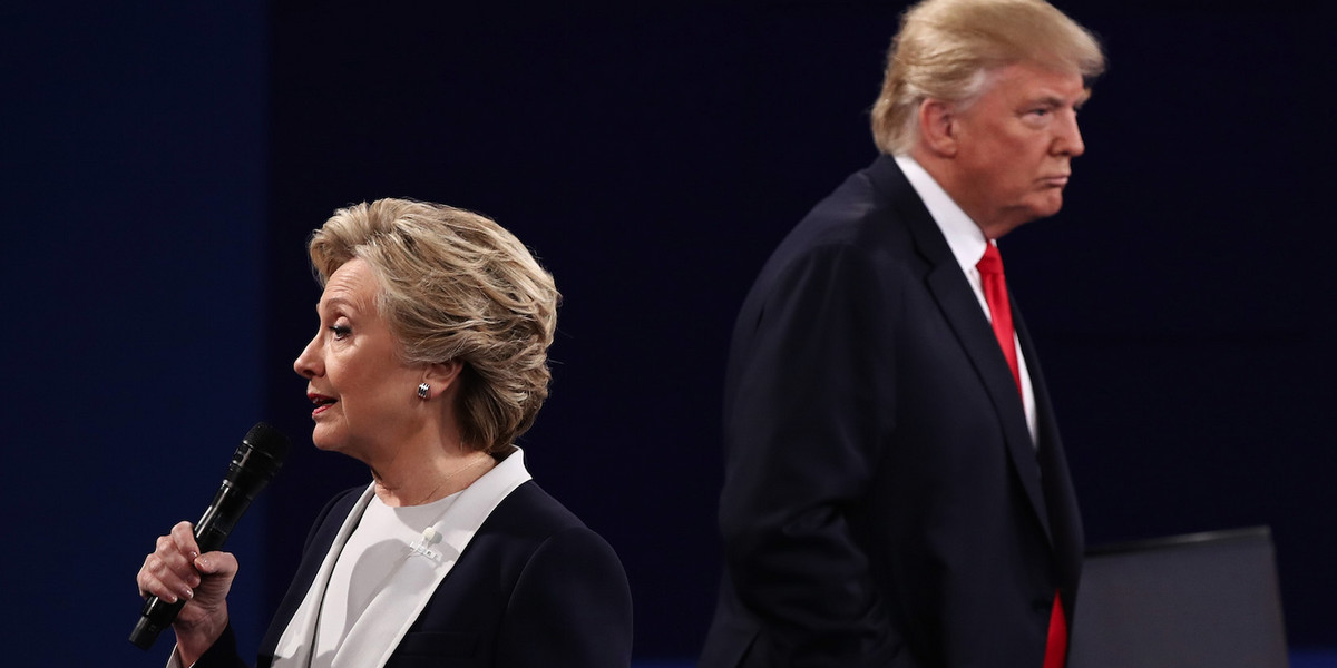 Viewership of the second presidential debate dropped by a lot