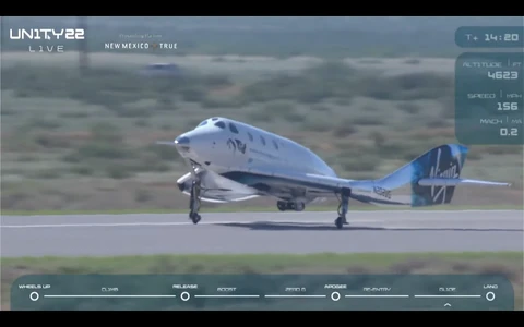 Richard Branson Pierwszym Miliarderem W Kosmosie Udany Lot Vss Unity Dziennik Pl