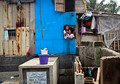 Życie na cmentarzu Navotas w Manili