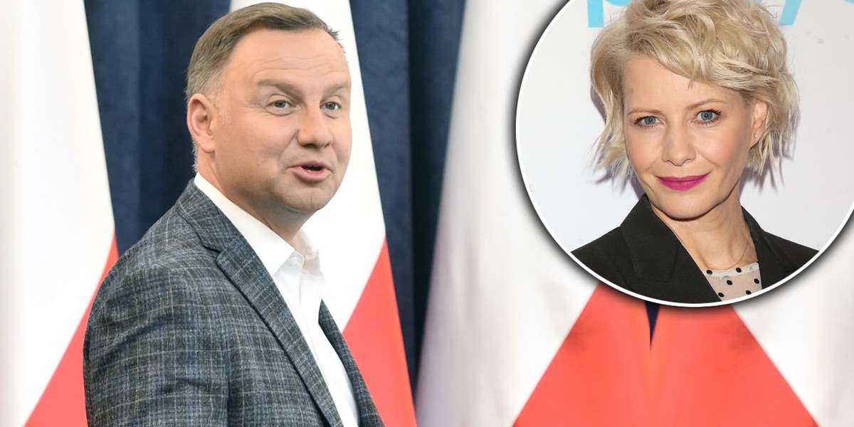 Małgorzata Kożuchowska pochwaliła się zgrabnymi nogami. Zdjęcia polubił prezydent Andrzej Duda. 