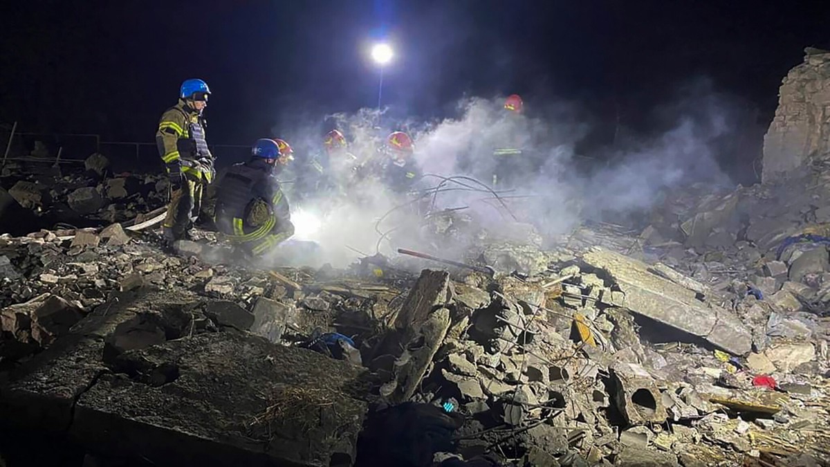 Rosyjski atak na Ukrainę