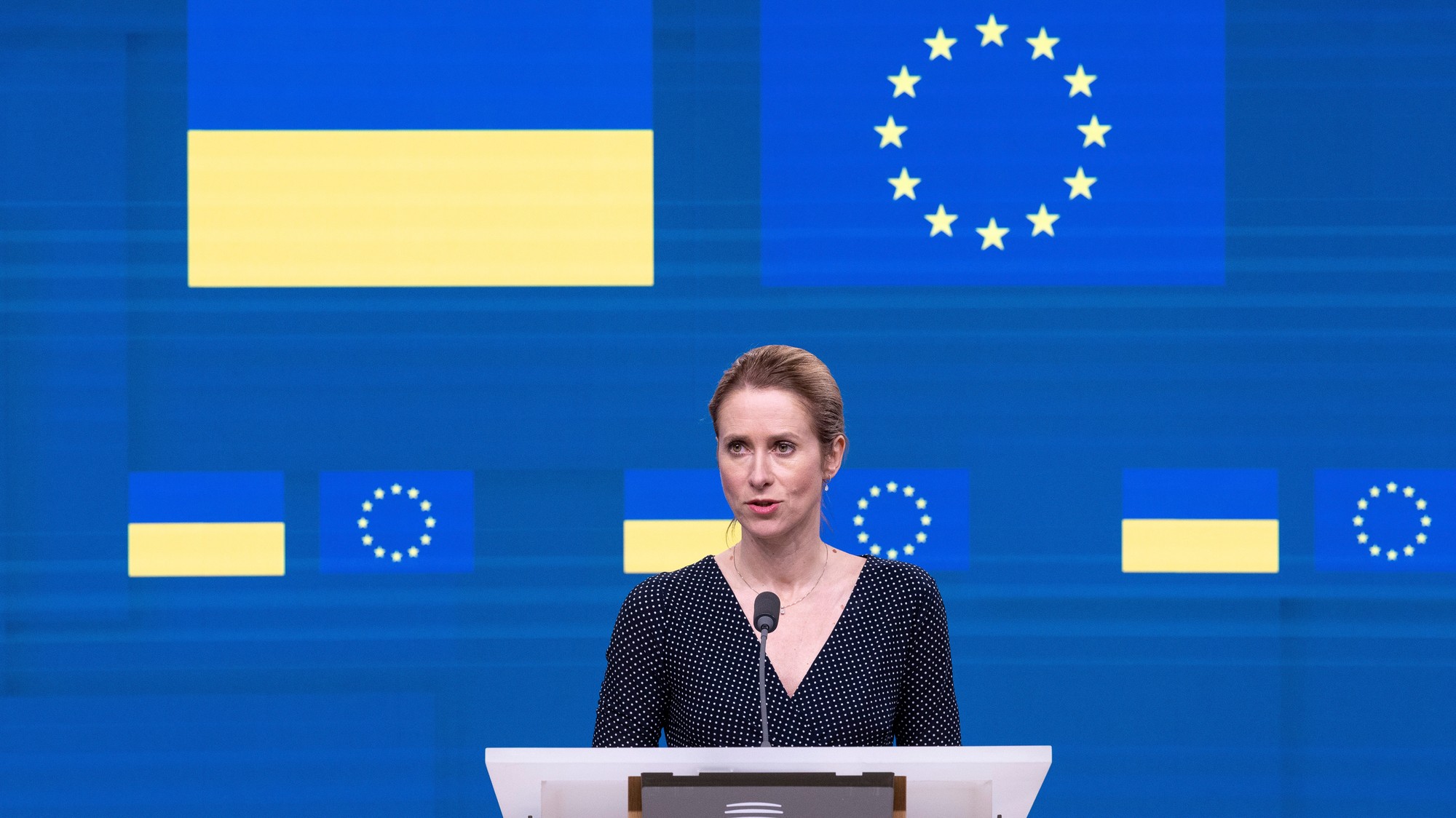 Šéfka diplomacie EÚ Kaja Kallasová.