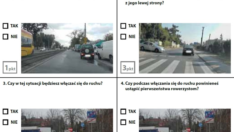 Test Próbny Na Prawo Jazdy - Zestaw 8