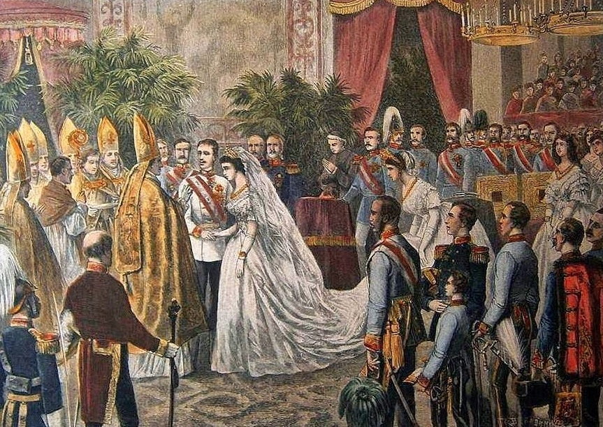 Ślub Elżbiety i Franciszka Józefa I