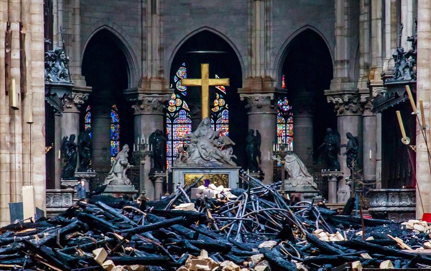 Pożar katedry Notre-Dame w Paryżu