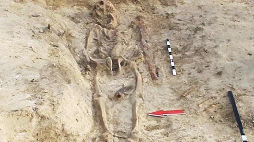 Jedan od nađenih skeleta