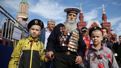 Victory Day parade in Moscow's Red Square