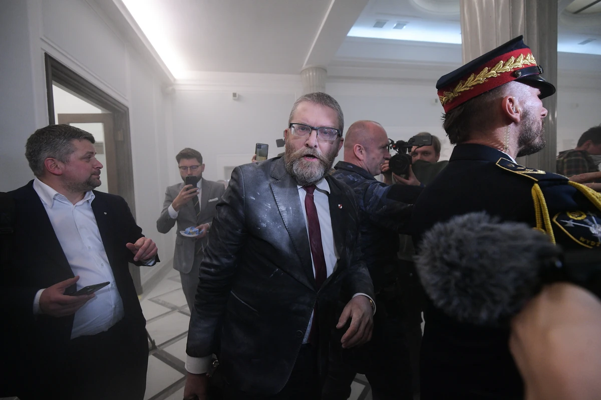 "Fire Extinguisher Front" by Grzegorz Braun. The European Parliament has made a decision