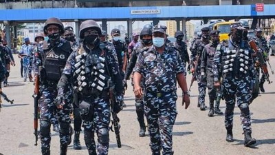 Nigerian police officers (image used for illustration) [NPF]
