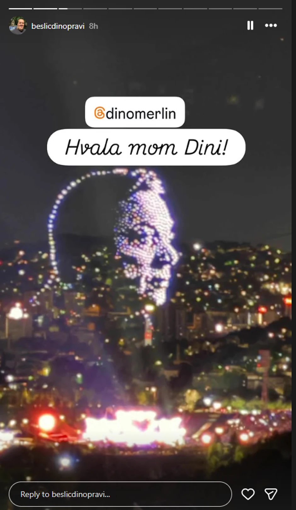 Objava Dina Bešlića