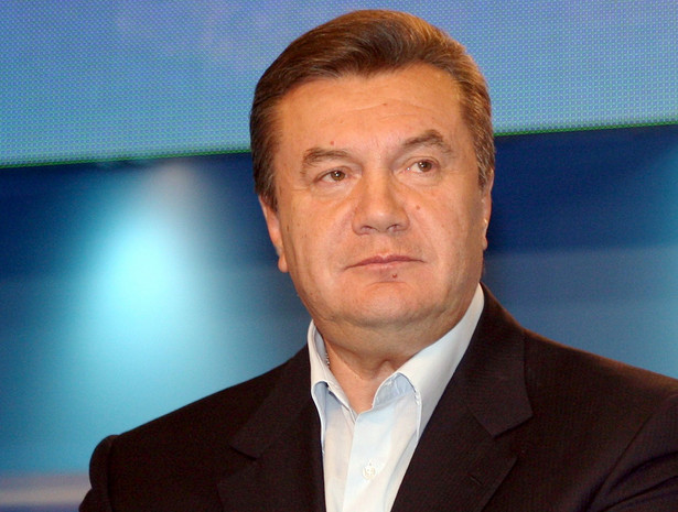 Prezydent Ukrainy Wiktor Janukowycz.