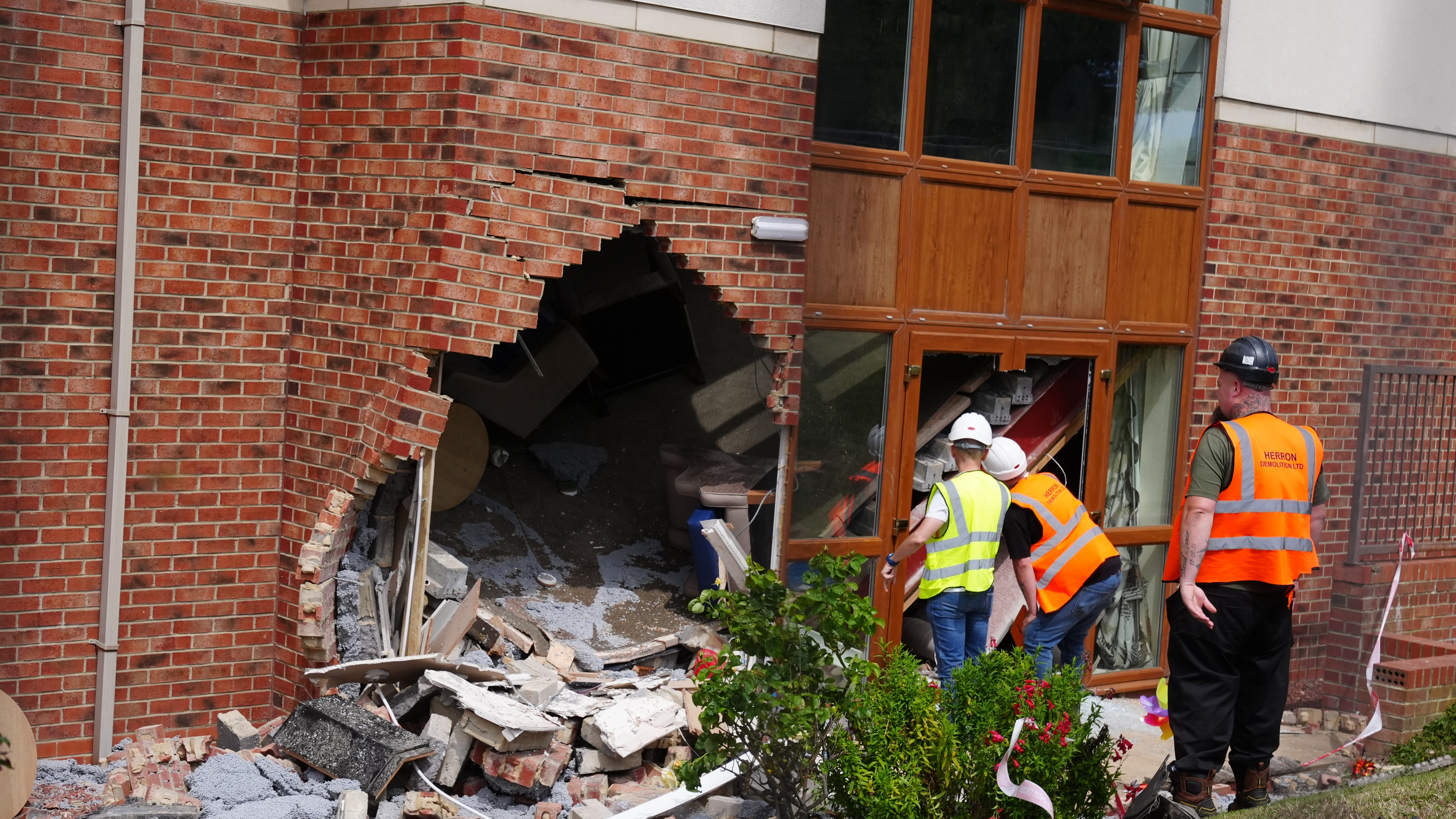 Sunderland care home crash: 2 men charged after deaths