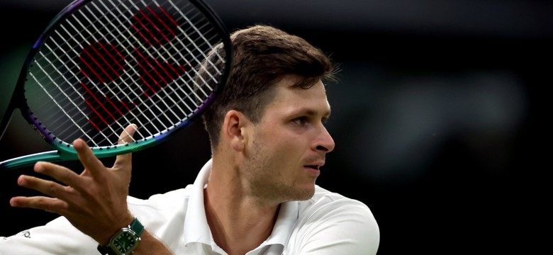 Niesamowite zagranie Hurkacza. Djokovic zrobił wielkie oczy, a potem... [WIDEO]