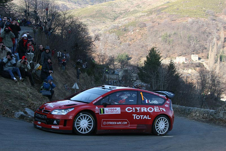 Rajd Monte Carlo 2008: Loeb królem Alp (wyniki, klasyfikacje, wideo)