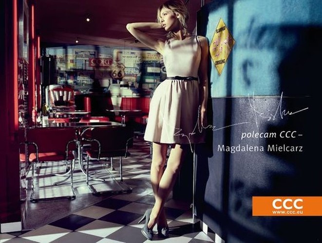 Magdalena Mielcarz w wiosennej kampanii CCC