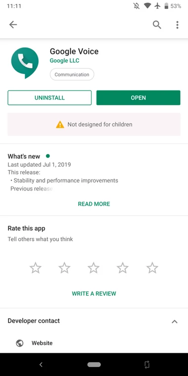 Sklep Play ostrzeże przed aplikacjami nieprzeznaczonymi dla dzieci