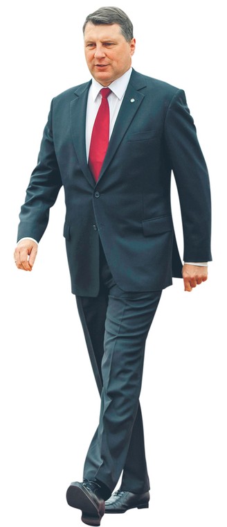 Raimonds Vejonis, prezydent Łotwy, były minister środowiska (2002–2011) i obrony (2014–2015) fot. Rafał Oleksiewicz/Reporter