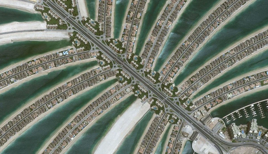 Ostrva u obliku palme u Dubaiju