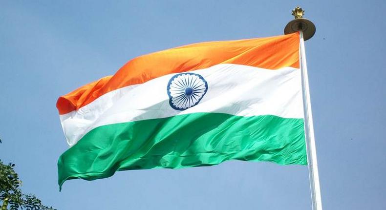 Le drapeau indien
