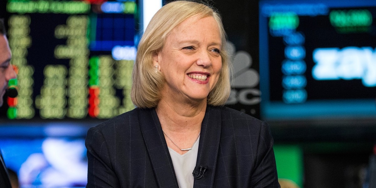 Meg Whitman - obecna CEO NewTV, firmy założonej przez Jeffreya Katzenberga. Ich projekt zebrał od inwestorów miliard dolarów