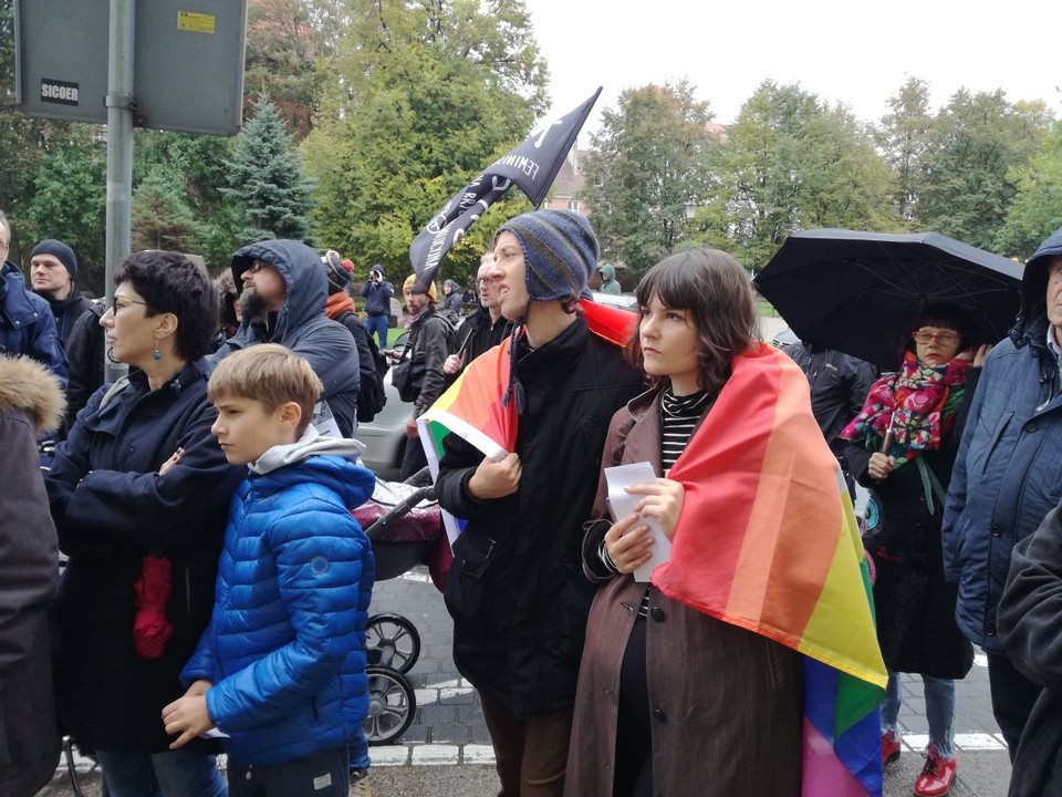 Protest w Gdańsku