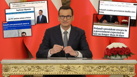 Reakcja światowych mediów na nowy rząd w Polsce. "Szopka Morawieckiego"