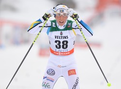 Charlotte Kalla najszybsza w Bruksvallarnie