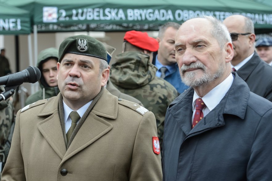 Wiesław Kukuła i Antoni Macierewicz