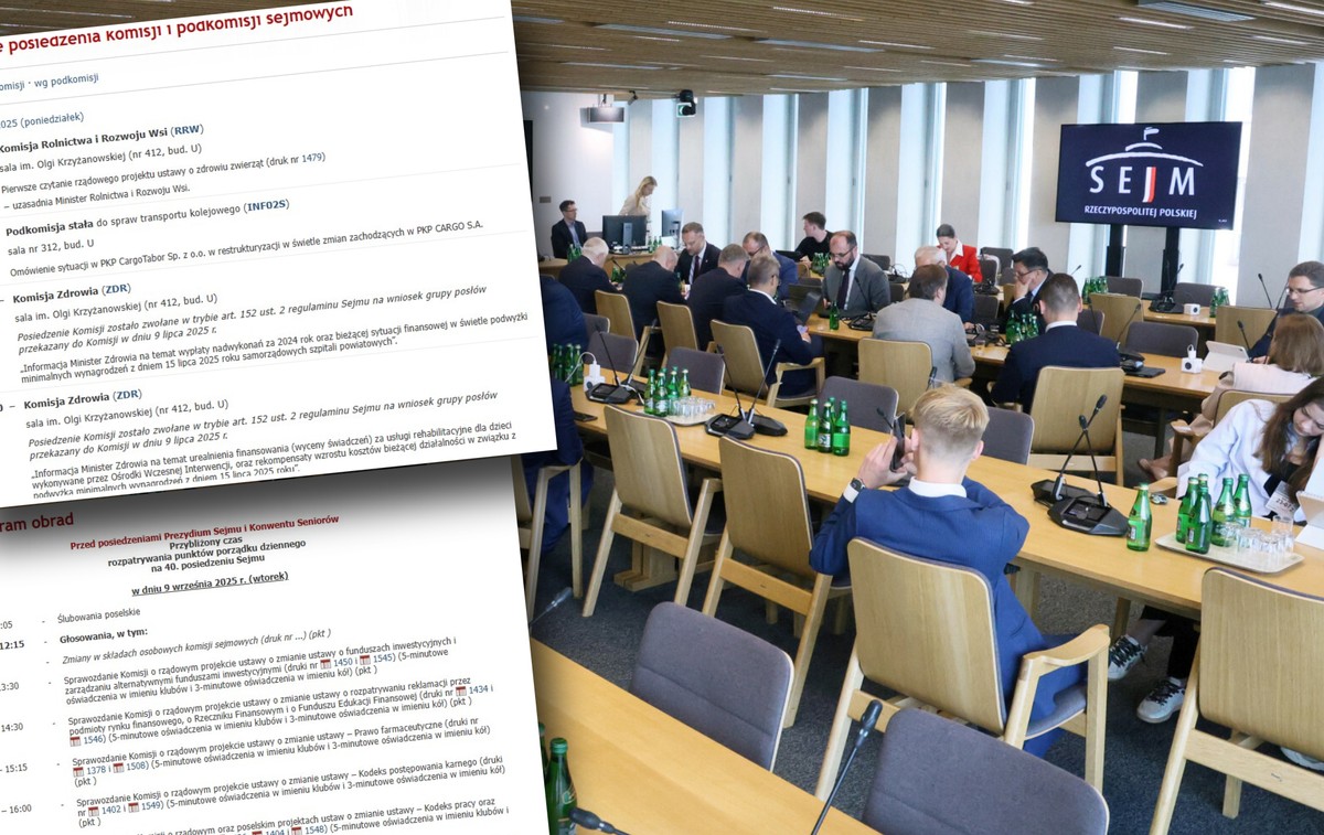 Ruszają burzliwe i pracowite obrady Sejmu. Oto 40 ustaw, którymi się zajmie [LISTA]