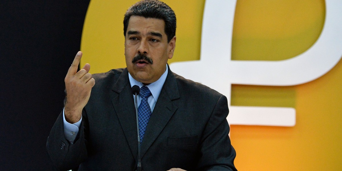 Prezydent Wenezueli Nicolas Maduro