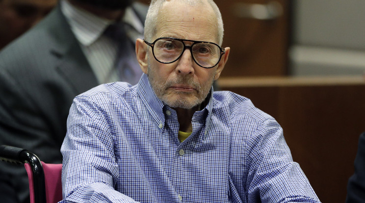 Robert Durst az HBO dokumentumfilmjének forgatásán árulta el, hogy meggyilkolt három embert is. Fotó: GETTY IMAGES