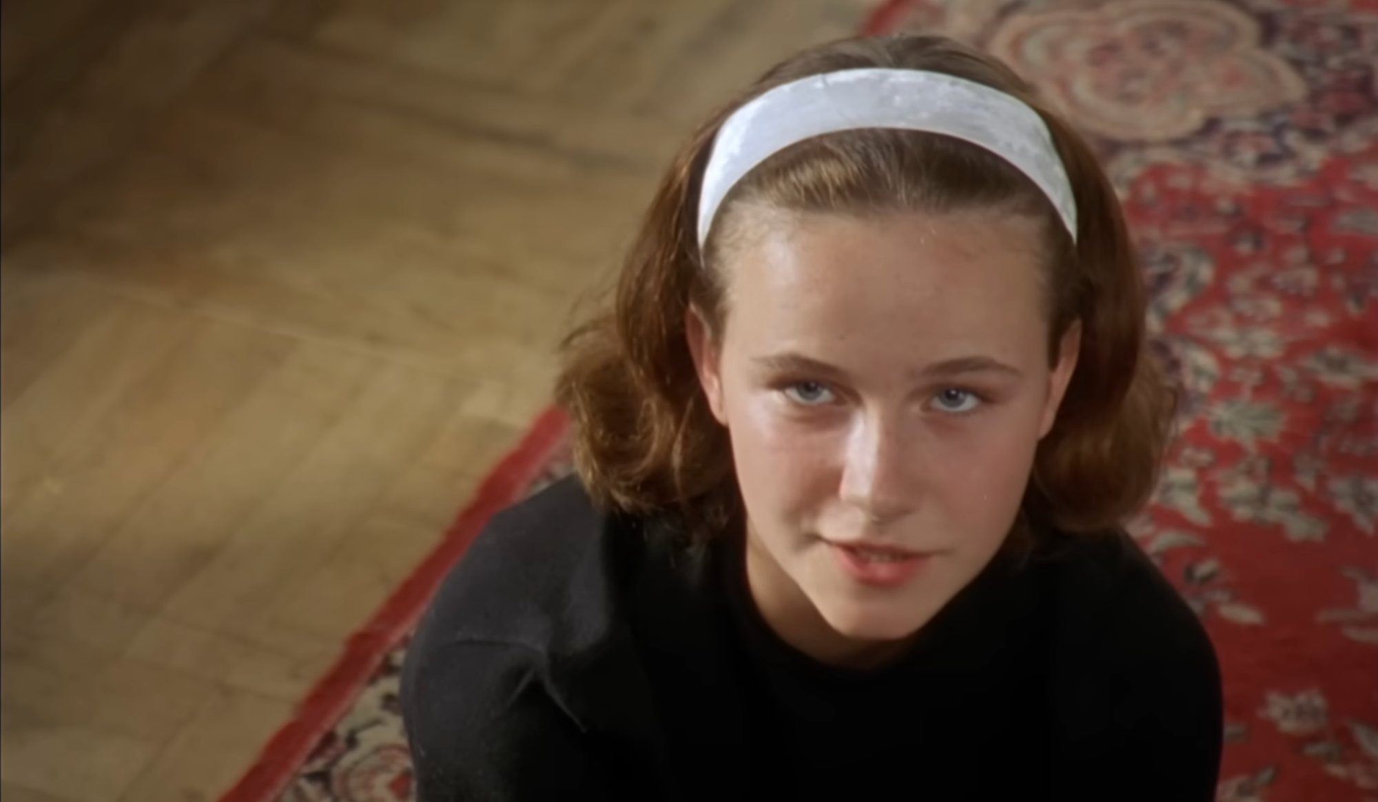 Kristýna Badinková Nováková ako Jindřiška vo filme Pelíšky.