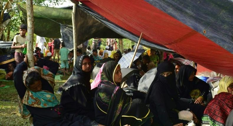 Thousands of Rohingya civilians have fled towards Bangladesh after a recent surge in violence in troubled Rakhine state