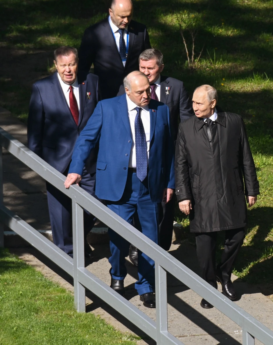 Putin tokom posete Volgogradu 29. aprila 2025. godine