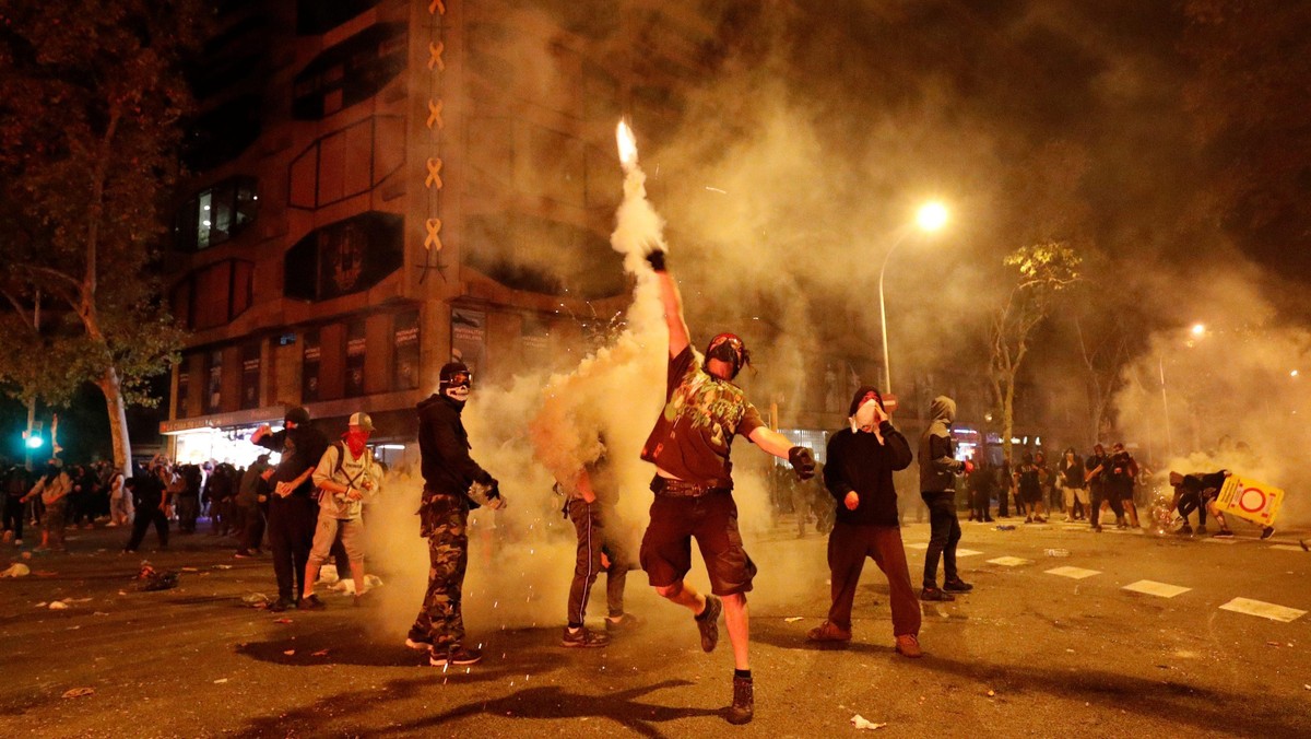 Catalonia's general strike