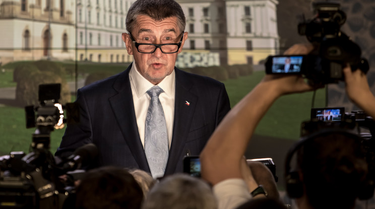 Andrej Babis /Fotó: MTI /EPA /Martin Divisek