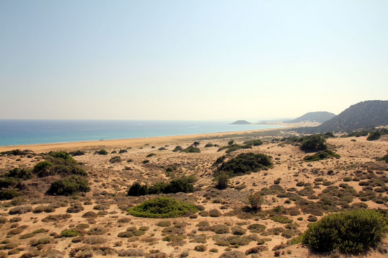 Golden Beach (Złota Plaża), półwysep Karpaz