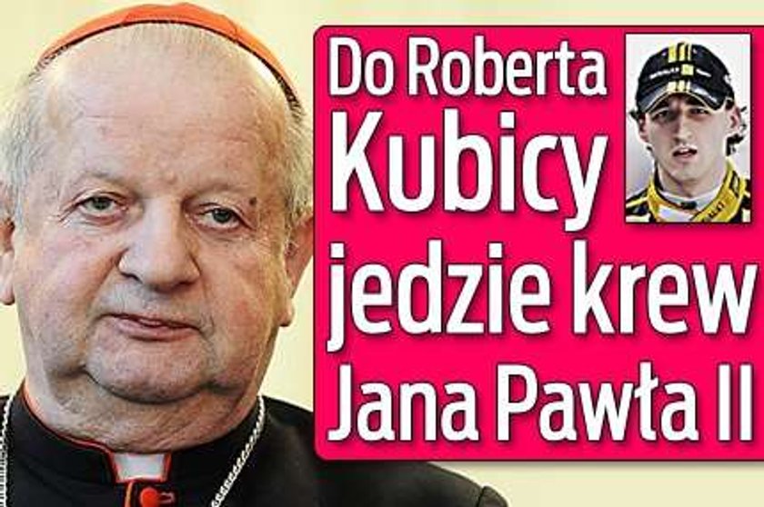 Do Kubicy jedzie krew Jana Pawła II