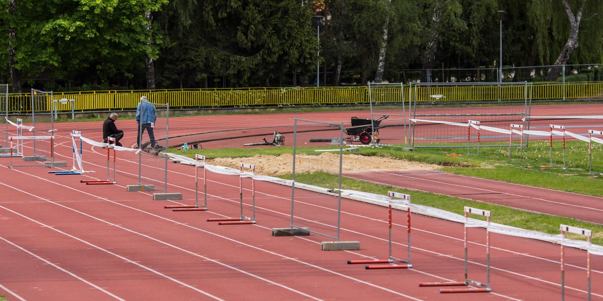 Remontują stadion na Golęcinie