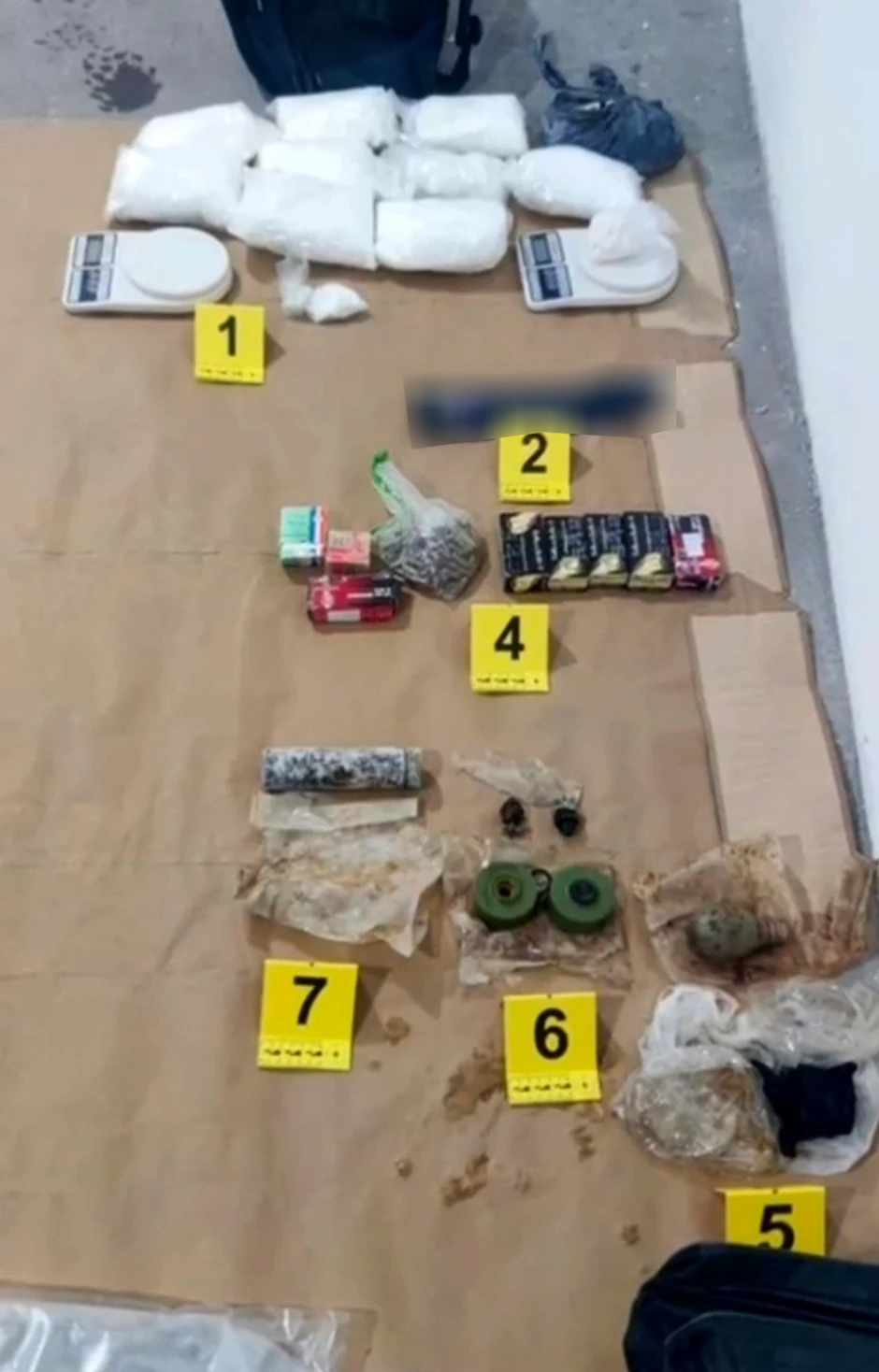 Zaplenjeni narkotici i oružje u Novom Sadu