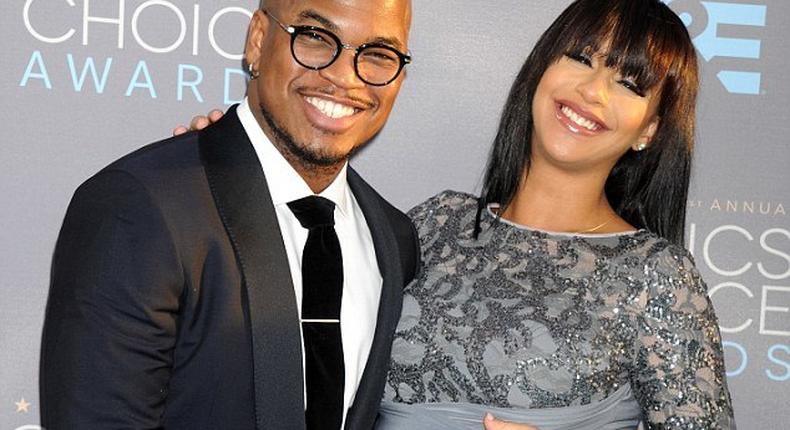 Ne-Yo and fiance Chrystal Renay at Critic's Choice Awards