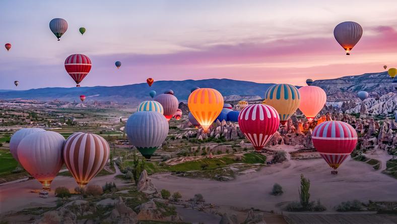 Kapadocja (Turcja) - lot balonem, cena, ile trwa, ile osób, kiedy ...