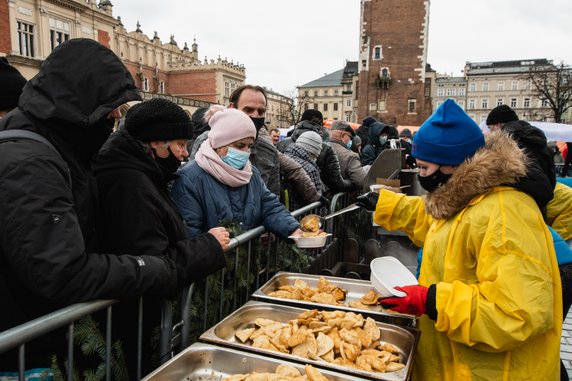 Wigilia dla potrzebujących