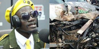 Kumawood actor Lilwin involved in car accident at Amakom, Kumasi