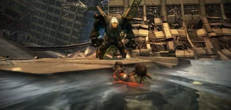 Screen z gry "Bionic Commando"