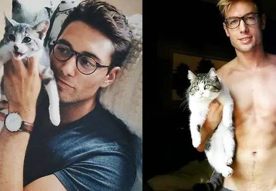 #HotDudesWithKittens, czyli przystojniacy z kociątkami, którzy robią furorę na Instagramie